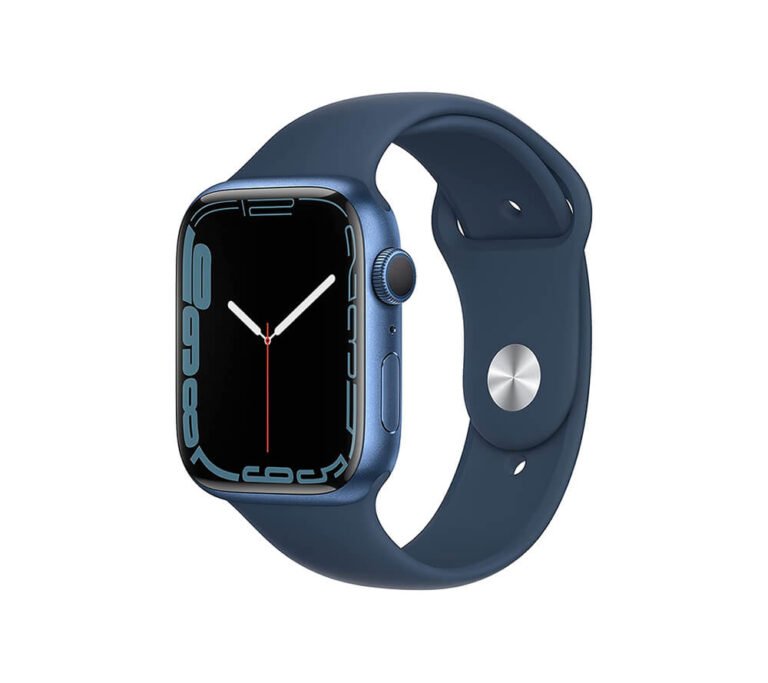 Smart Watch w Blue Aluminum Case - extra.lk