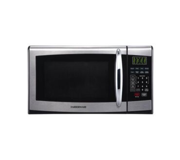 Sensor Microwave Oven, White Icing